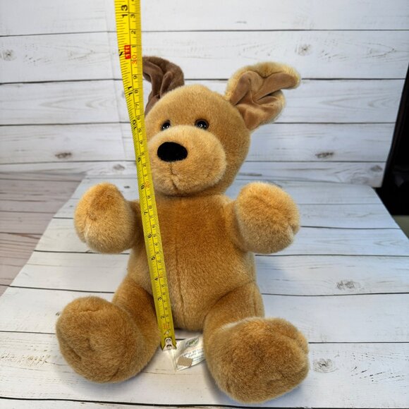 Build A Bear Brown Reindeer 12" Christmas Plush Stuffed Animal Sitting - Picture 5 of 5